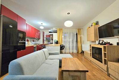Apartament cu 2 camere semidecomandat, mobilat în Bună Ziua
