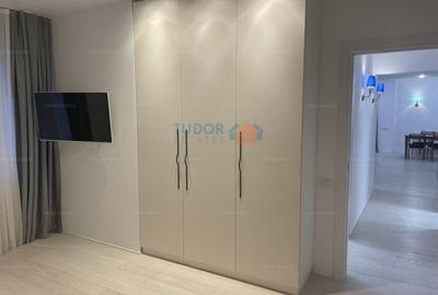 Apartament cu 4 camere semidecomandat, mobilat în Pipera - 11