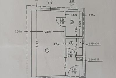 Garsonieră semidecomandată în Vest - 1