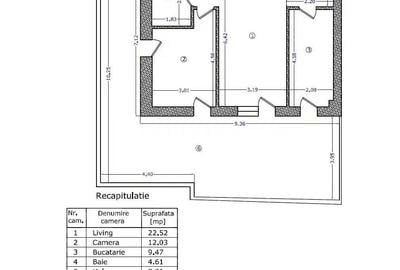 Apartament cu 2 camere în Fizicienilor - 1