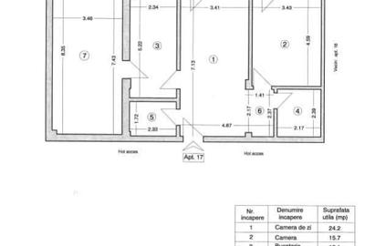 Apartament cu 2 camere decomandat în Lumina - 7