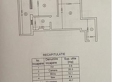 Apartament cu 2 camere în Bucium - 1