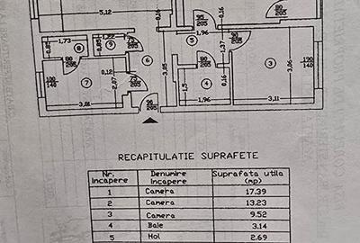 Apartament cu 3 camere decomandat, mobilat în 1 Decembrie 1918 - 13