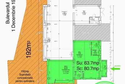 Spațiu comercial, de 160 mp, în Petros - 2