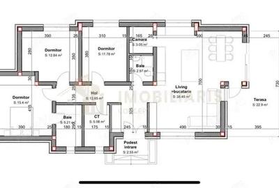 Casa individuala pe un nivel zona Castel Transilvaniei