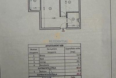 Apartamen cu 2 camere, bucatarie inchisa, etaj 6/9, mutare rapida, Sos.Salaj - 7