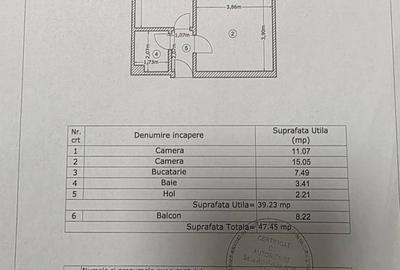 Apartament cu 2 camere decomandat în Metalurgiei - 9
