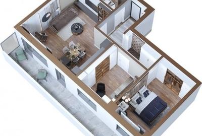 Etajul 1- 3 camere 88 mp-Copou-Bloc nou-TVA 21% inclus - 5