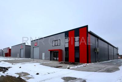 Hala 600 mp - TBM Park Chiajna - curte 460mp - TIR - scutit TVA - 2