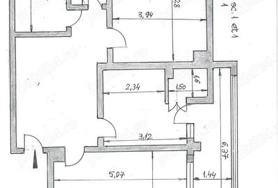 Vind apartament 3 cam. ultracentral, Galati , Ocazie. - 1