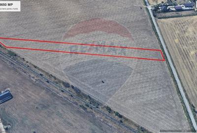 Teren intravilan 8.650 mp de vanzare Cernica acces rapid A2/A0 - 2