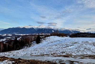 Teren cu priveliste deosebita /muntii Bucegi,in sat Pestera/Moeciu zona La Odai - 8