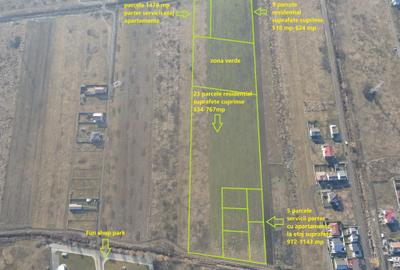 Teren Construcții intravilan de 518 mp, în Moșnița Nouă