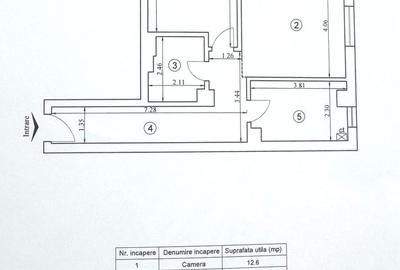 Apartament cu 2 camere decomandat în Canta - 3