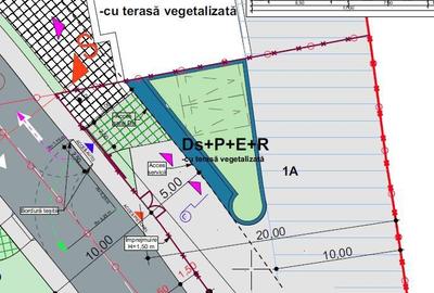 Teren de 570 mp, în Mănăștur