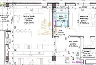 Apartament in bloc Nou de 2 camere - Parcare | Baciu - 3