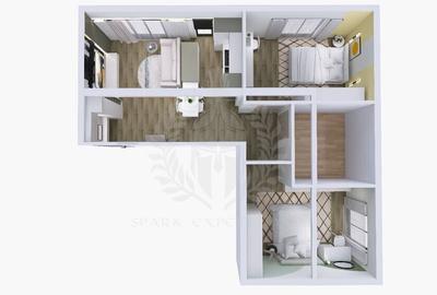 Apartament cu 3 camere decomandat, mobilat în Gheorghe Doja - 11
