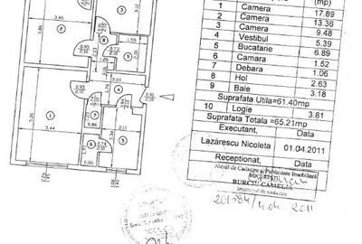 Apartament cu 3 camere decomandat în Titan - 3