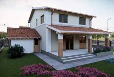 Casă individuală, P+1, 126mp, garaj, 589mp teren, Cartierul Primaverii - 5