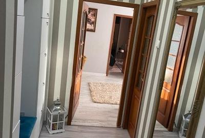 Apartament cu 3 camere semidecomandat, mobilat în Podu Roș
