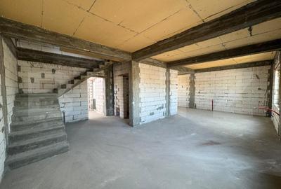 Casa semi-finisata P + M, 110 mp utili, teren 339 mp, Pielesti, zona Magnolia - 13