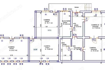 Casă cu 5 camere cu Teren 1498 Mp în Bucerdea Grânoasă - 2