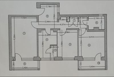 Colentina Rau 3 camere 2500 RONI - 9