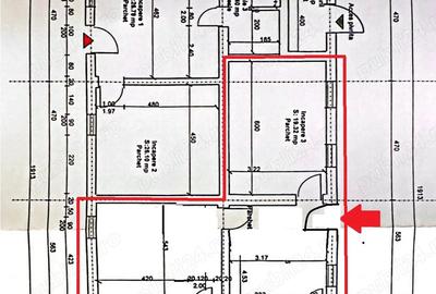 Spațiu comercial, de 61 mp, în Mărăști