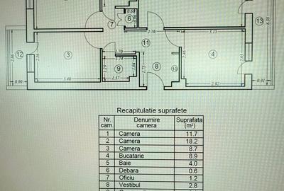 Apartament cu 3 camere decomandat, mobilat în Vitan - 4