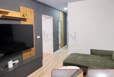 Apartament cu 2 camere decomandat, mobilat în Central