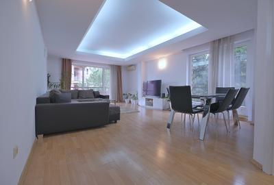 Apartament cu 4 camere decomandat, mobilat în Herăstrău