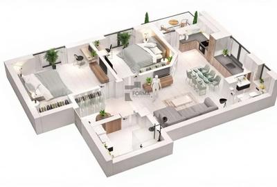Apartament cu 3 camere decomandat în Otopeni - 2