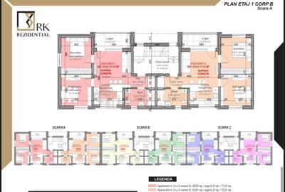 Apartament cu 3 camere în Central - 4