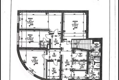 Birou, de 394 mp, în Central - 1