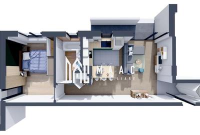 Apartament cu 2 camere decomandat în Veterani
