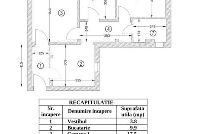 Apartament 3 camere Pantelimon, bloc reabilitat termic, pentru renovare - 19