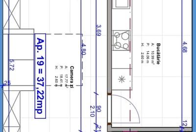 Apartamente de 1/2/3 camere, preturi de la 55490EUR TVA INCLUS, Floresti Apartamente de 1/2/3 camere, preturi de la 55490EUR TVA INCLUS, Floresti - 3