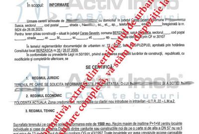 Teren de 1500 mp, în Berzasca - 5