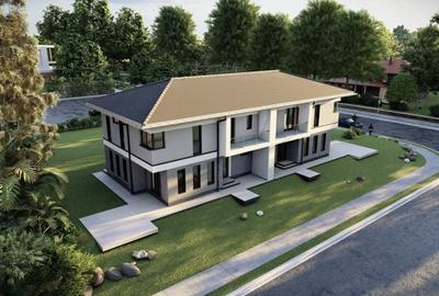 Casa individuala de 5 camere, 120 mp, 281 teren, semifinisat, zona Ioan rus
