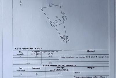 Casă individuală cu 3 camere cu Garaj în Cișmele - 3