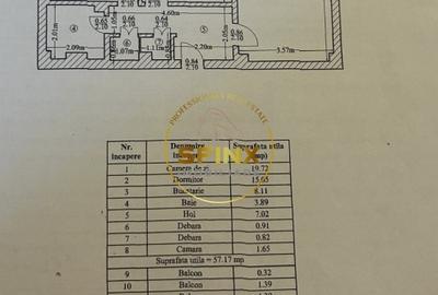 Natiunile Unite, 2 camere, decomandat - 3