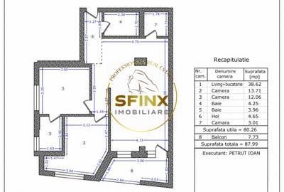 Apartament cu 3 camere semidecomandat în Obor - 21