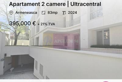 Apartament cu 2 camere decomandat în Armeneasca - 1