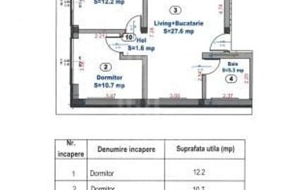 Apartament cu 3 camere, mobilat în Turnișor - 9