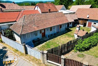 Casa traditionala din lemn, cu sura din piatra, Arcus, Covasna. - 1