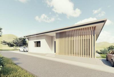 Casa semifinisata pe un nivel, 600mp teren - 7