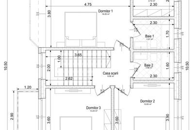 Casă individuală cu 4 camere cu Teren 387 Mp în Tunari - 8