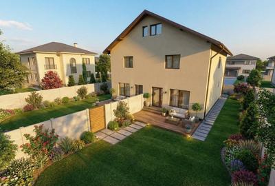 Case individuale unite, 4 camere, toate utilitatile, STB, Comision 0 - 11