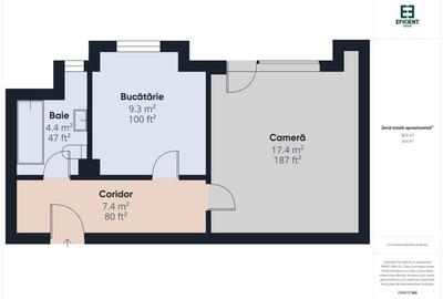 Rate la dezvoltator - Apartament nou cu o cameră etajul 2 - Timișoara - 14