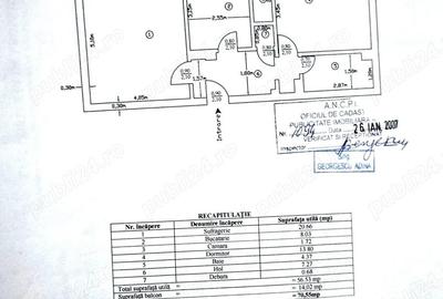 Apartament cu 2 camere decomandat în Războieni - 6